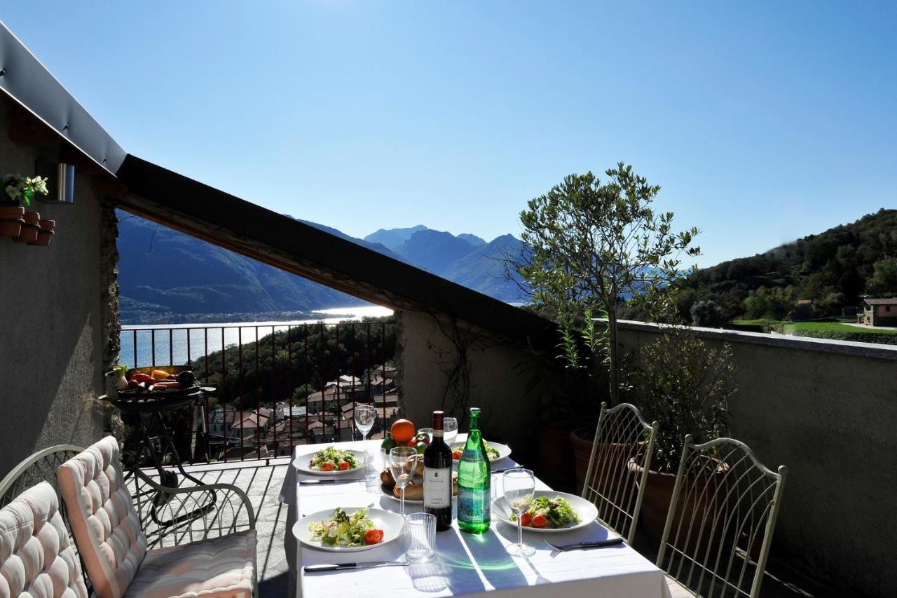 Belmonte Terrazzo Apartman Pianello Del Lario Kültér fotó