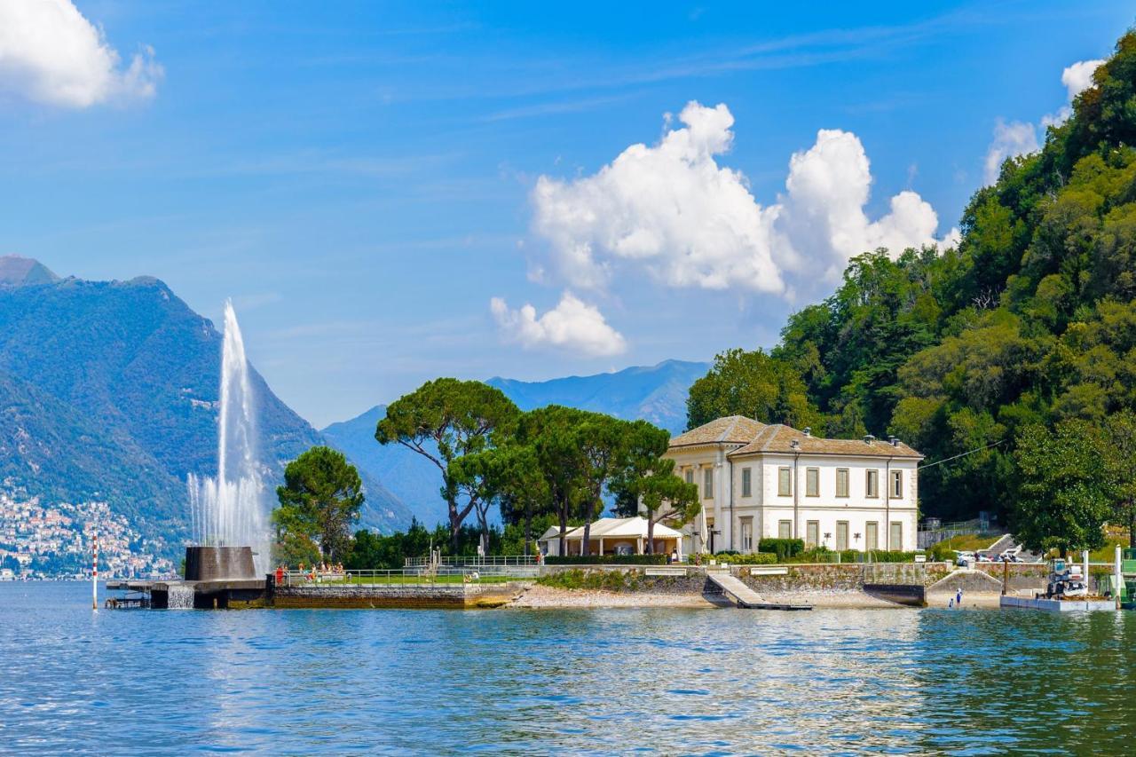Belmonte Terrazzo Apartman Pianello Del Lario Kültér fotó